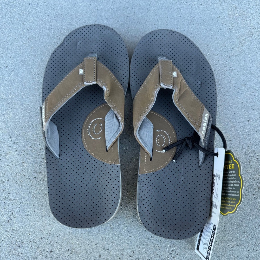 Cobian ARV II Mens Flip‎ Flop Sandals Chocolate Brown Size 8 ARV07-201-08